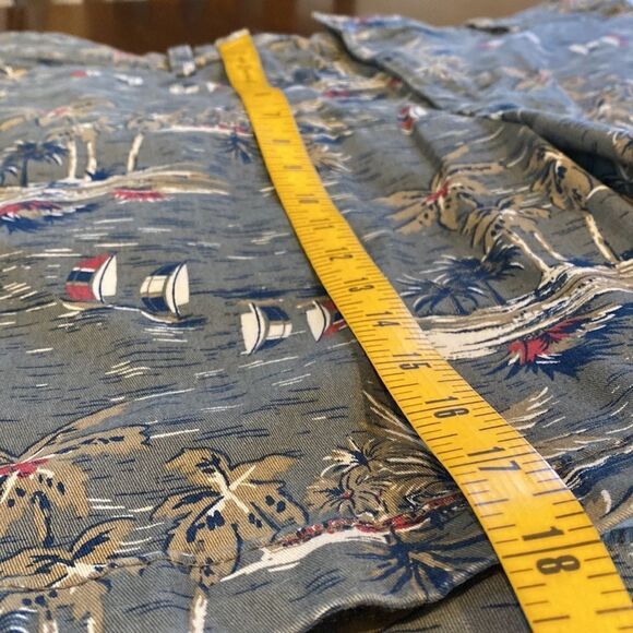 Nautica Island Print Shorts Size 34 - Picture 5 of 8